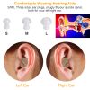 Hearing Amplifier In-Ear Hearing Aids FDA Approved Personal Sound Amplifier For Adults Senior Amplifier Volume Adjustable Carry Case For Meeting Class