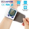 Blood Pressure Monitor Wrist Digital High Blood Pressure Cuff Heartbeat Tester w/ 60 Reading Memory 1.8 Inches LCD Screen Storage Box