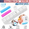 Weekly Pill Organizer 7 Day Pill Planner BPA Free Pill Box Case with 7 Compartments for Vitamins Medication Supplements