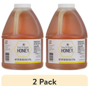 (2 pack) Pure 'N Simple Honey, 80 oz