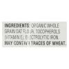 Earth's Best Organic Whole Grain Oatmeal Infant Cereal - Case Of 12 - 8 Oz.