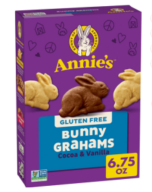 Annie's Gluten Free Cocoa and Vanilla Bunny Cookies, 6.75 oz