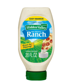 Hidden Valley Gluten Free Original Ranch Dipping Sauce Salad Dressing and Topping, 20 fl oz