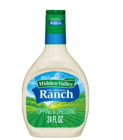 Hidden Valley Gluten Free Original Ranch Salad Dressing and Topping, 24 fl oz