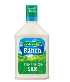 Hidden Valley Gluten Free Keto-Friendly Original Ranch Salad Dressing and Topping, 52 fl oz