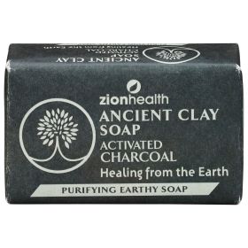 Ancient Clay Soap Charcoal - 1 Each - 6 Oz
