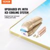 VEVOR IPL Hair Removal, Permanent Hair Removal with Ice Cooling System for Women Men, Auto/Manual Modes & 5 Levels
