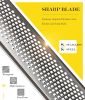 Kitchen Lemon Zester, Stainless Steel Hand Held Parmesan Cheese Grater for Ginger, Chocolate, Coconut, Lime, Nutmeg, Citrus, Fruit