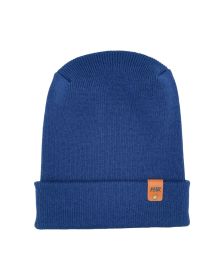 HAAKWEAR Theta-Stitch Cuffed Beanie - Designed and Made in USA (Patent Pending Design) - Sapphire Blue