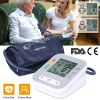 Digital Arm Blood Pressure Monitor LCD Digital Heart Beat BP Gauge Health Test w/Voice