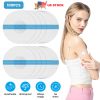 100Pcs Sensor Covers for Libre Waterproof Sweatproof Strong Stick Transparent Invisible Adhesive Patches No Glue Hole On The Center Long Lasting Tape