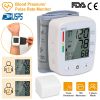 Blood Pressure Monitor Wrist Digital High Blood Pressure Cuff Heartbeat Tester w/ 90x2 Reading Memory