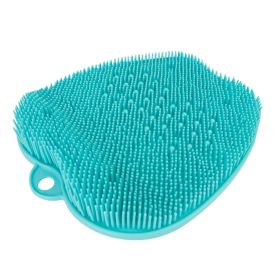Shower Foot Scrubber Foot Massager Exfoliation Cleaner Mat Improve Foot Circulation Scrubber Foot Pain Relief Mat w/ Anti-slip Suction Cups (Option: FootScrubberCleaner(Aqua))