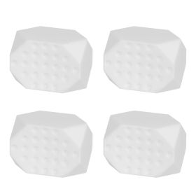 4 Pack Jawline Exerciser for Men Women Jaw Trainer Shaper Sagging Skin Double Chin Reducer with 3 Resistance Levels for Beginners Intermediate Expert (Option: 4PcsJawExerciser(White))