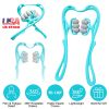 Neck Roller Massager 360º Rotatable Trigger Point Roller Portable Massager with 6 Balls for Neck Leg Thigh Foot Pain Relief