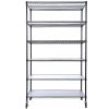 6 Tier 6000lbs Capacity NSF Metal Shelf Wire Shelving Unit