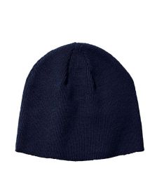 Big Accessories BX026 Knit Beanie (Color: Navy, size: OS)