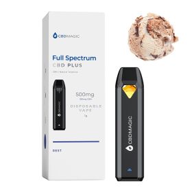 Full Spectrum CBD Vape for Rest 850mg (Terpene Profile: Gelato, type: Rest)