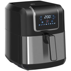 Air Fryer, 1700W 6.9 Quart Air Fryers Oven with Digital Display, 360° Air Circulation, Adjustable Temperature (Color: as Pic)