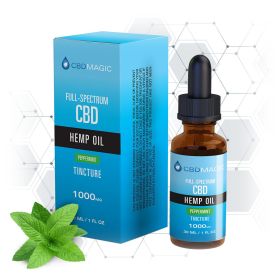 Full Spectrum CBD Oil (Flavours: Peppermint, Dosages: 1000mg)